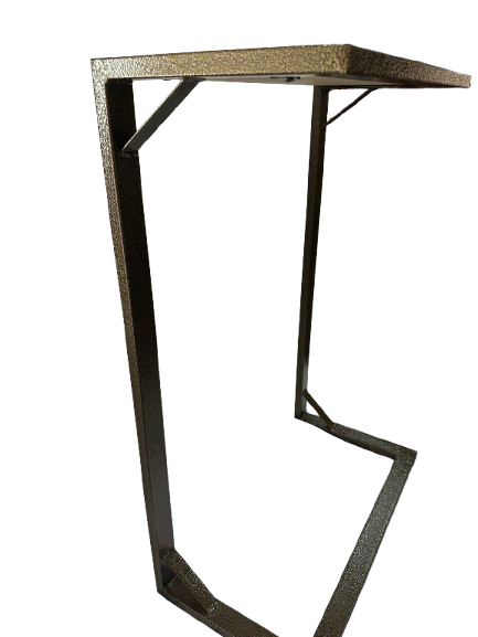 Mesa auxiliar metal - madera